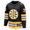 Charlie McAvoy Boston Bruins Fashion7 Home Breakaway Player Jersey - Black - Side View
