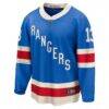 Alexis Lafreniere New York Rangers Fashion7 Centennial Breakaway Jersey - Blue - Side View