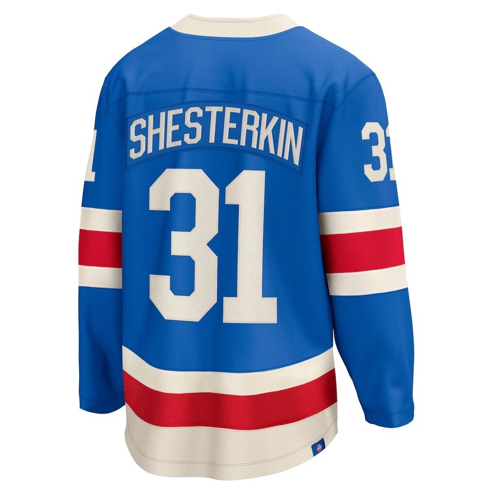 Igor Shesterkin New York Rangers Fashion7 Centennial Breakaway Jersey