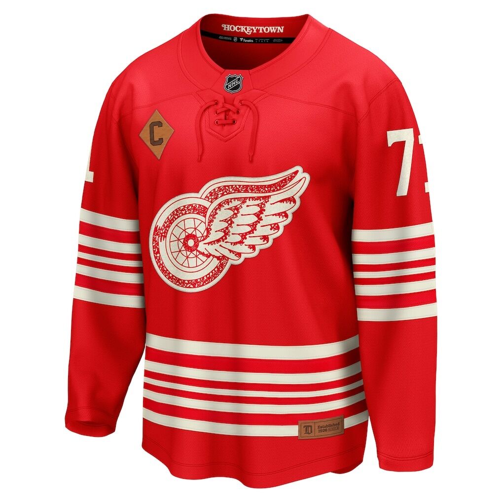 Dylan Larkin Detroit Red Wings Fashion7 Centennial Breakaway Player Jersey