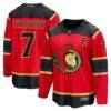 Brady Tkachuk Ottawa Senators Fashion7 Alternate Breakaway Jersey - Red - Front View