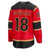 Tim Stutzle Ottawa Senators Fashion7 Alternate Breakaway Jersey - Red - Detail View