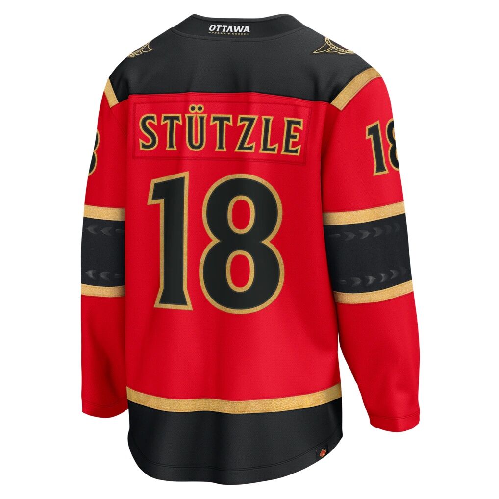 Tim Stutzle Ottawa Senators Fashion7 Alternate Breakaway Jersey