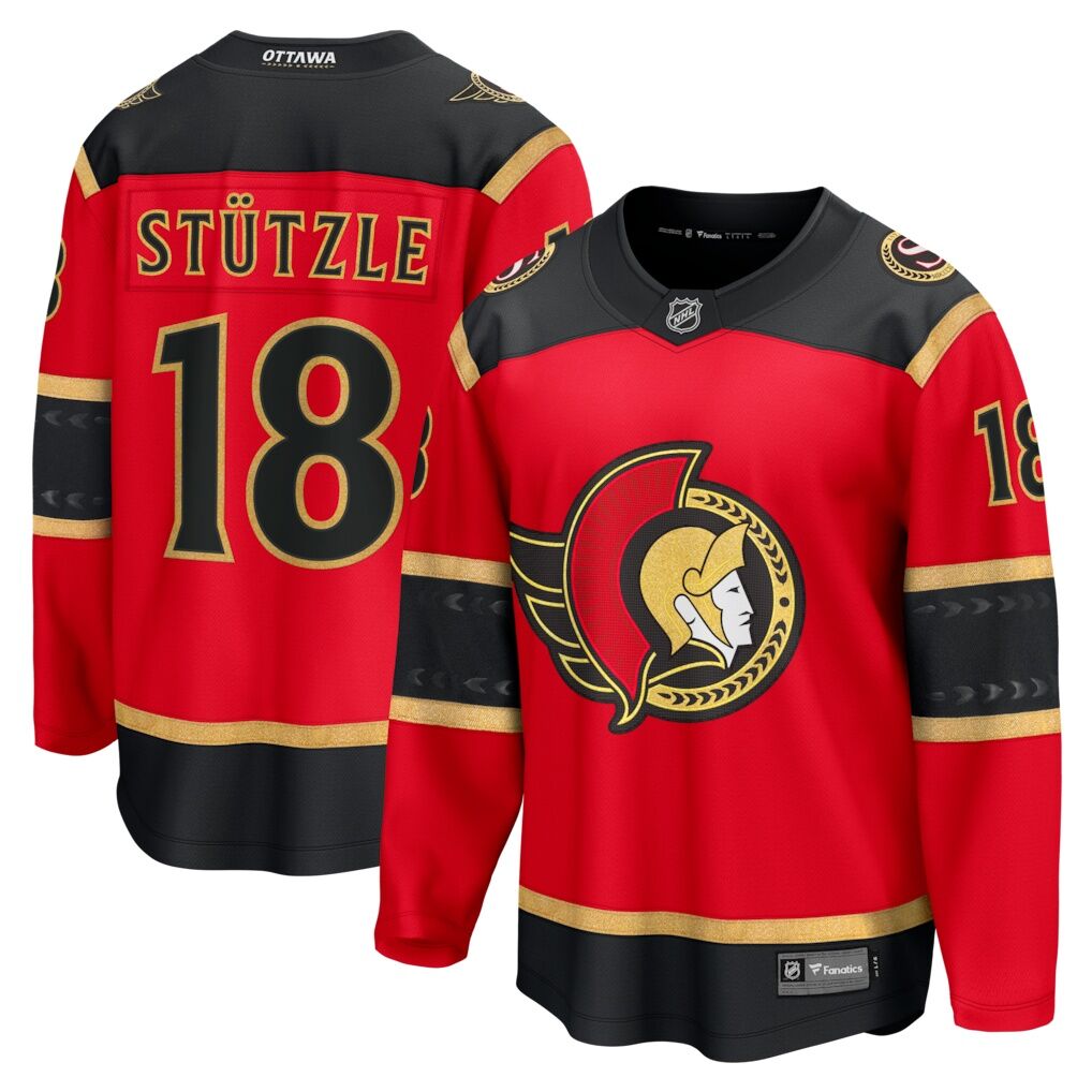 Tim Stutzle Ottawa Senators Fashion7 Alternate Breakaway Jersey