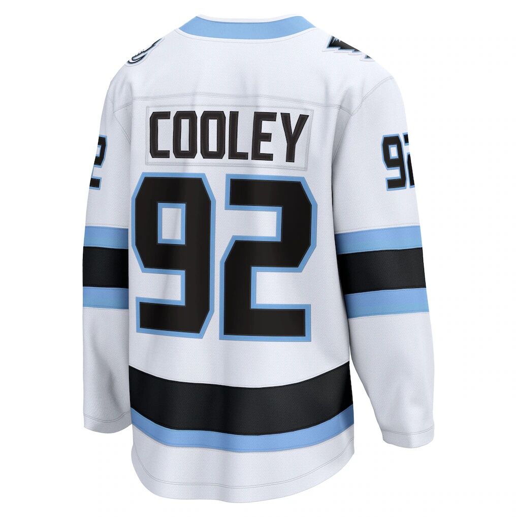 Logan Cooley Utah Mammoth Fashion7 Away Breakaway Player Jersey