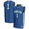 #1 Florida Gulf Coast Eagles GameDay Greats Youth Lightweight Basketball Jersey - Blue - Front View