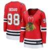 Connor Bedard Chicago Blackhawks Fashion7 Women's Centennial Breakaway Player Jersey - Red - Front View
