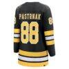David Pastrnak Boston Bruins Fashion7 Women's Home Breakaway Player Jersey - Black - Detail View