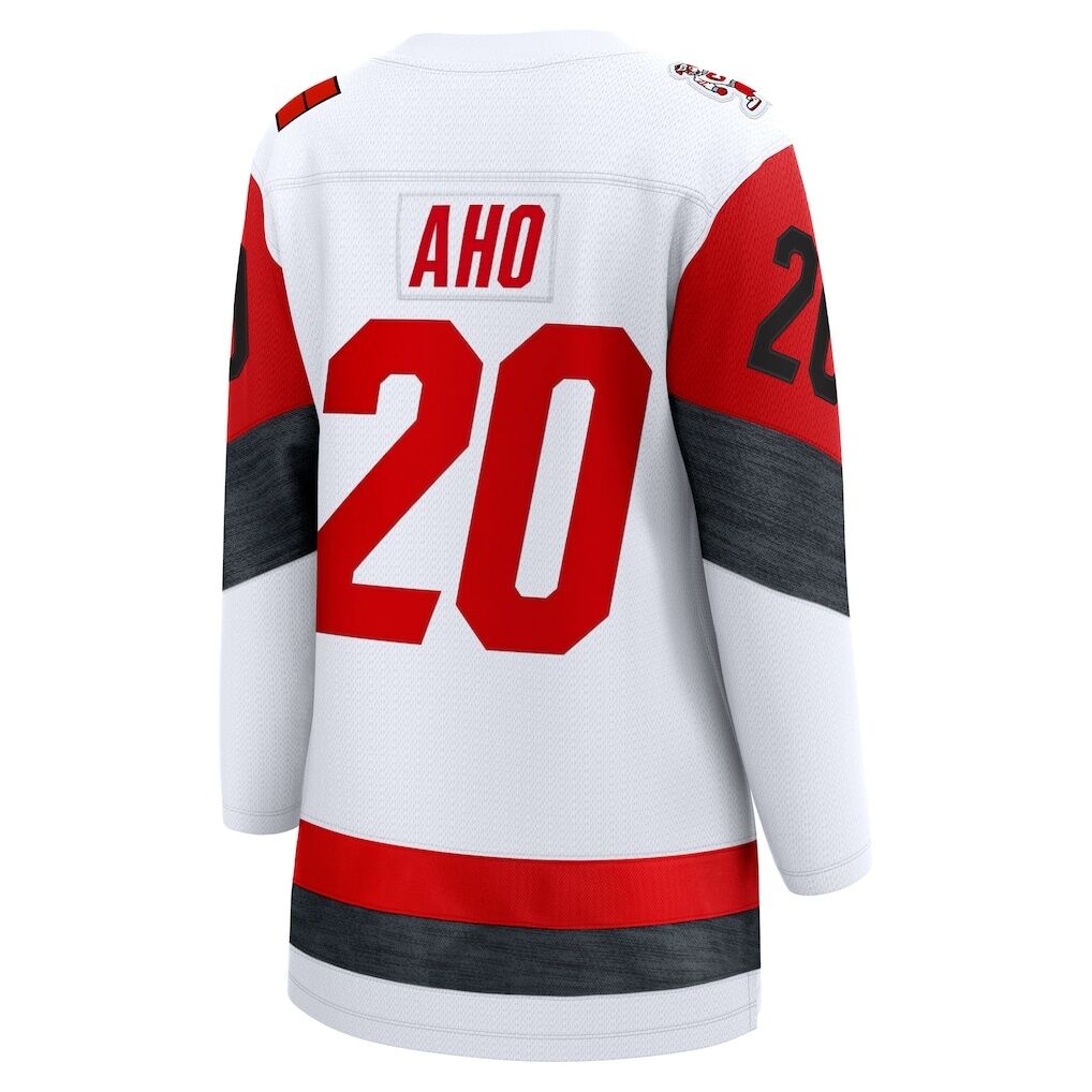 Sebastian Aho Carolina Hurricanes Fashion7 Women's Away Breakaway Jersey