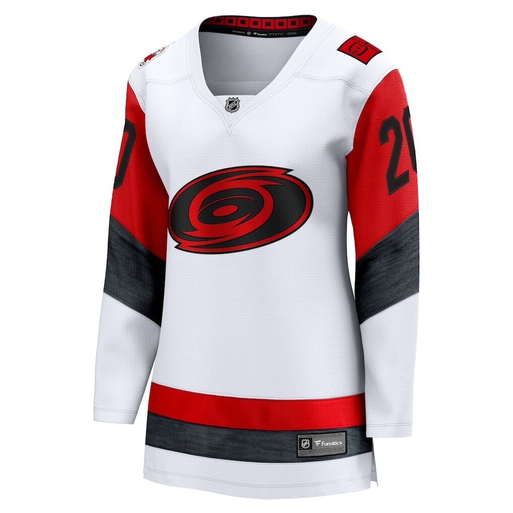 Sebastian Aho Carolina Hurricanes Fashion7 Women's Away Breakaway Jersey