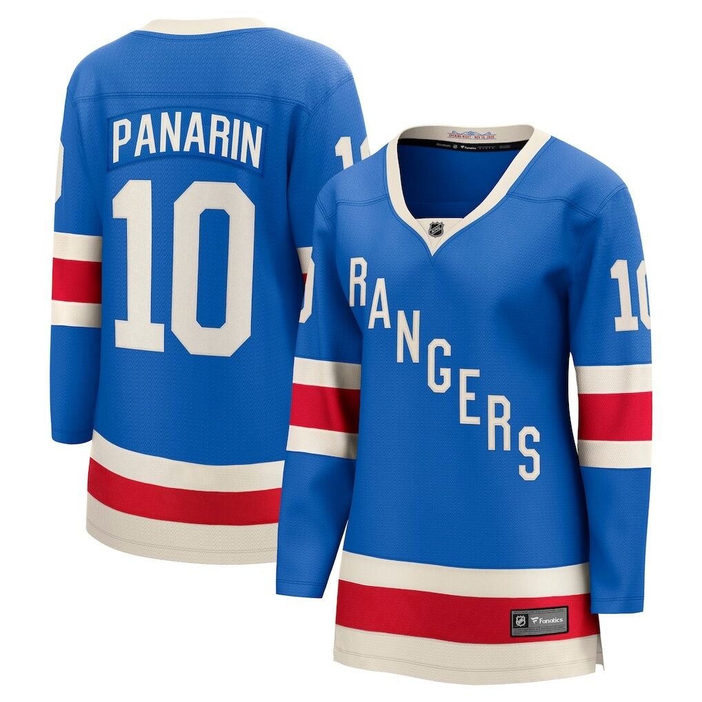 Artemi Panarin New York Rangers Fashion7 Women's Centennial Breakaway Jersey