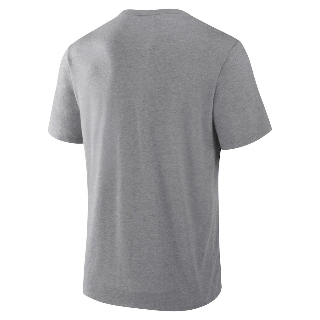 San Francisco 49ers Fashion7 First Down Tribute Tri-Blend T-Shirt - Heather Gray