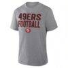 San Francisco 49ers Fashion7 First Down Tribute Tri-Blend T-Shirt - - Alt2