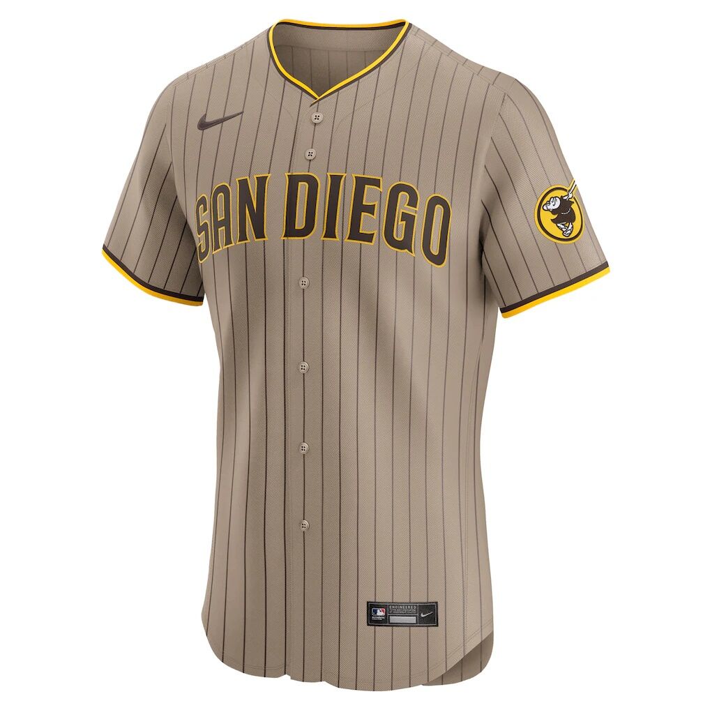 Fernando Tatis Jr. San Diego Padres Nike Alternate Elite Jersey - Sand