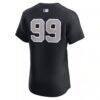 Aaron Judge New York Yankees Nike Alternate Elite Jersey - Navy - Detail View