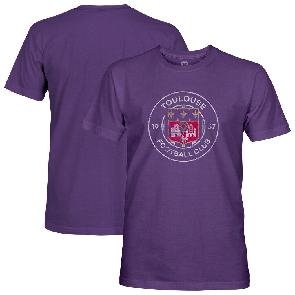 Toulouse 1863FC Badge Short Sleeve T-Shirt