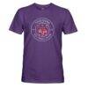 Toulouse 1863FC Badge Short Sleeve T-Shirt - Purple - Side View
