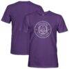 Toulouse 1863FC Badge Short Sleeve T-Shirt - Purple - Front View