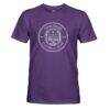 Toulouse 1863FC Badge Short Sleeve T-Shirt - Purple - Side View