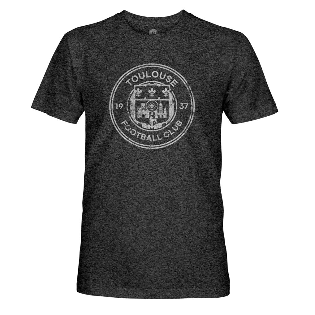Toulouse 1863FC Badge Tri-Blend T-Shirt