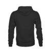 Newcastle United 1863FC Youth Mono Badge Fleece Pullover Hoodie - Black - Detail View