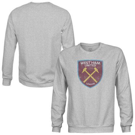 West Ham United 1863FC Pullover Crewneck Sweatshirt - - Front View