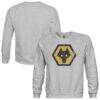 Wolverhampton Wanderers 1863FC Youth Pullover Crewneck Sweatshirt - - Front View