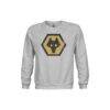 Wolverhampton Wanderers 1863FC Youth Pullover Crewneck Sweatshirt - - Side View