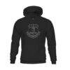 Everton 1863FC Youth Pullover Hoodie - Black - Side View