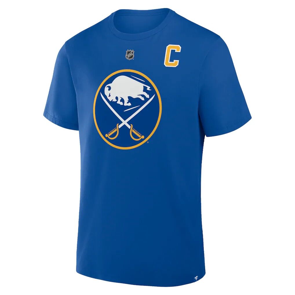 Rasmus Dahlin Buffalo Sabres Fanatics Authentic Stack Name & Number T-Shirt – Royal