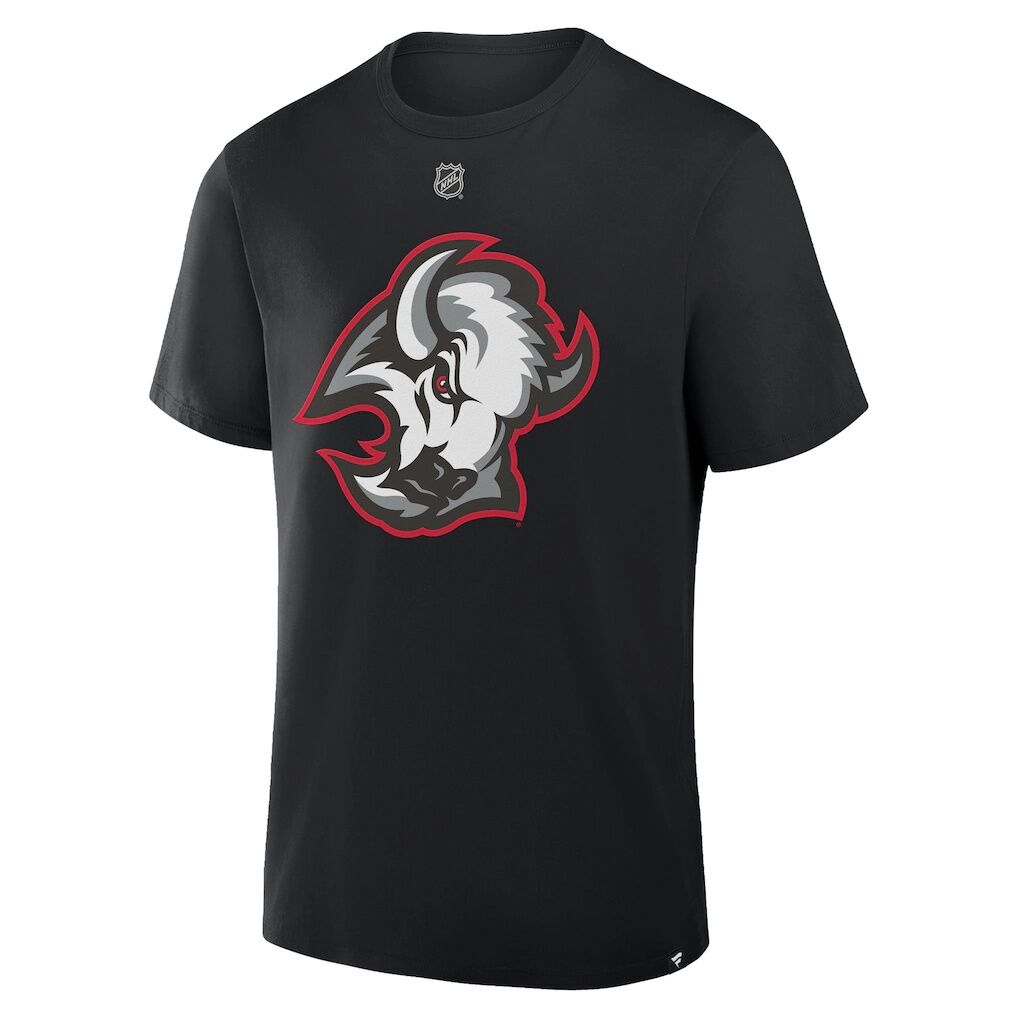 Tage Thompson Buffalo Sabres Fanatics Authentic Stack Name & Number T-Shirt