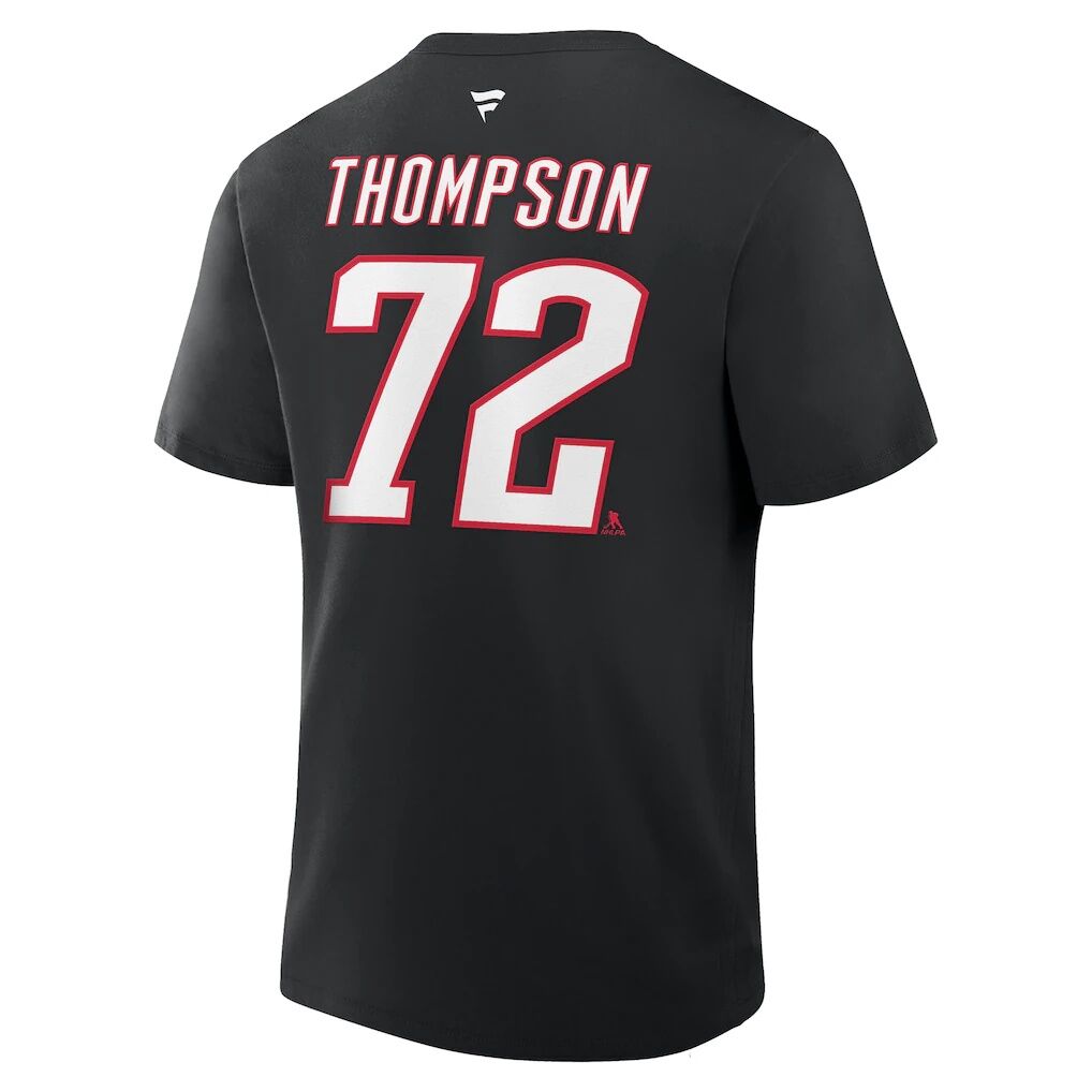 Tage Thompson Buffalo Sabres Fanatics Authentic Stack Name & Number T-Shirt