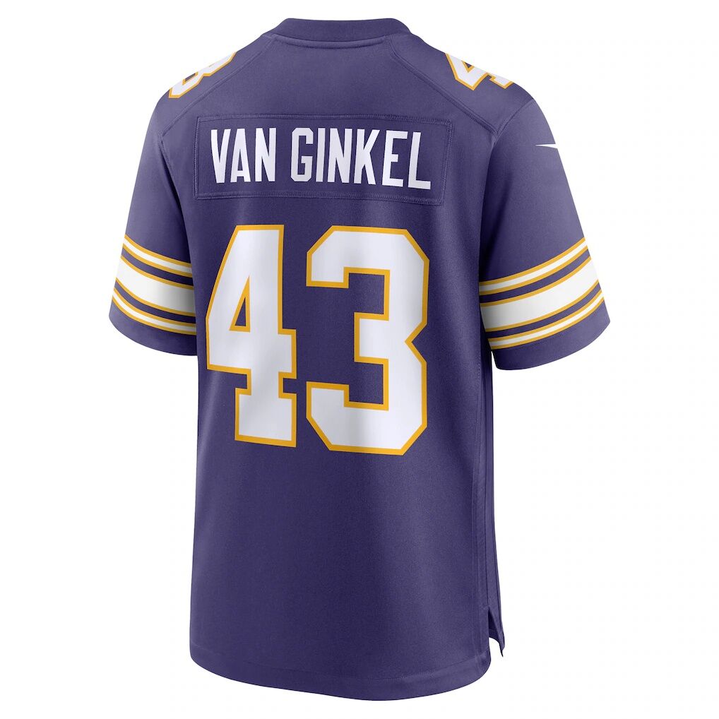 Andrew Van Ginkel Minnesota Vikings Nike Alternate Game Jersey