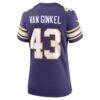 Andrew Van Ginkel Minnesota Vikings Nike Women's Alternate Game Jersey - Purple - Detail View