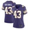 Andrew Van Ginkel Minnesota Vikings Nike Women's Alternate Game Jersey - Purple - Front View