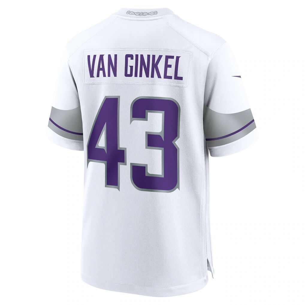 Andrew Van Ginkel Minnesota Vikings Nike Alternate Game Jersey