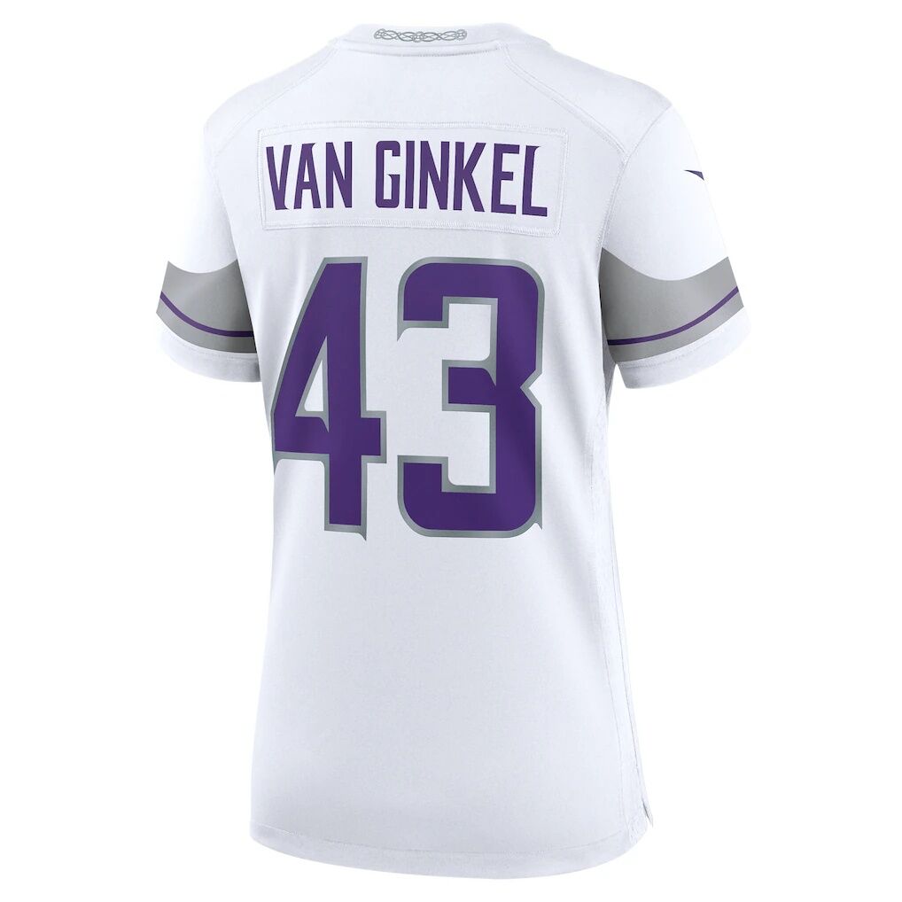 Andrew Van Ginkel Minnesota Vikings Nike Women's Alternate Game Jersey