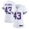 Andrew Van Ginkel Minnesota Vikings Nike Women's Alternate Game Jersey - White - Front View