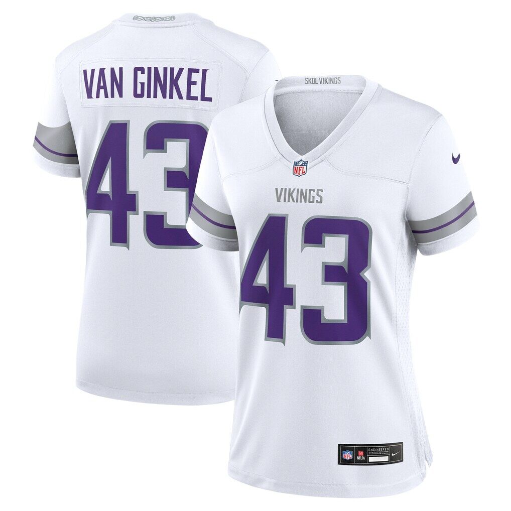 Andrew Van Ginkel Minnesota Vikings Nike Women's Alternate Game Jersey