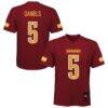 Jayden Daniels Washington Commanders Outerstuff Preschool Replica Player Jersey - - Front View