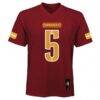 Jayden Daniels Washington Commanders Outerstuff Preschool Replica Player Jersey - - Side View