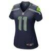 Jaxon Smith-Njigba Seattle Seahawks Nike Women's Team Game Jersey - - Side View