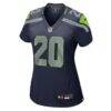 Julian Love Seattle Seahawks Nike Women's Team Game Jersey - College Navy - Side View
