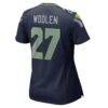 Riq Woolen Seattle Seahawks Nike Women's Team Game Jersey - - Detail View