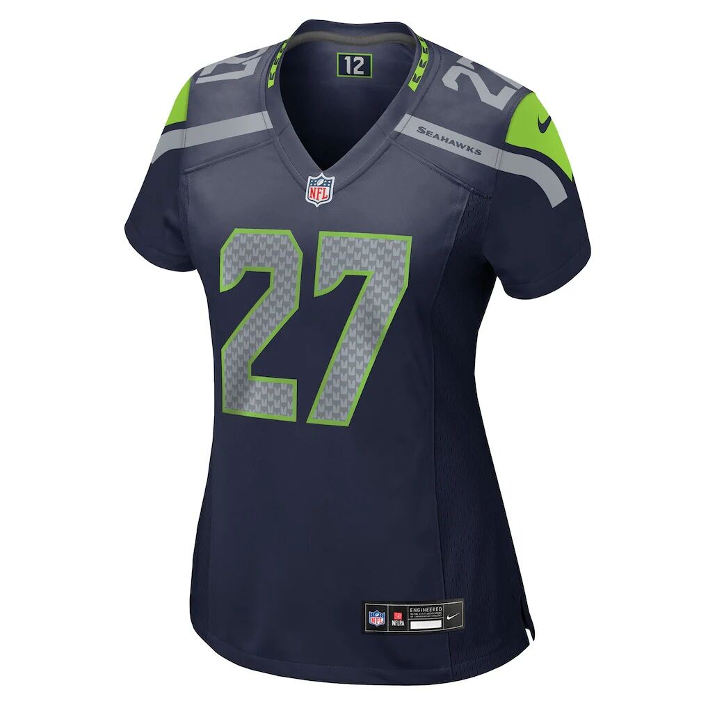Riq Woolen Seattle Seahawks Nike Women's Team Game Jersey -  College Navy