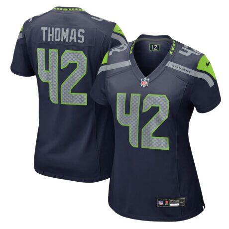 Drake Thomas Seattle Seahawks Nike Women's Team Game Jersey - - Front View