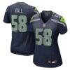Derick Hall Seattle Seahawks Nike Women's Team Game Jersey - - Front View