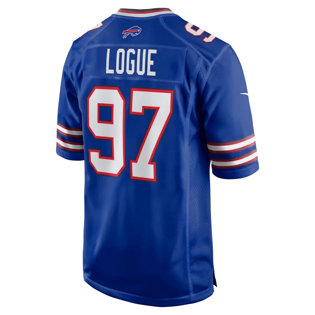 Zion Logue Buffalo Bills Nike Team Game Jersey -  Royal