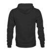 Arsenal 1863FC Youth Mono Badge Fleece Pullover Hoodie - Black - Detail View