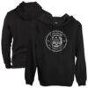 Toulouse 1863FC Fleece Pullover Hoodie - Black - Front View